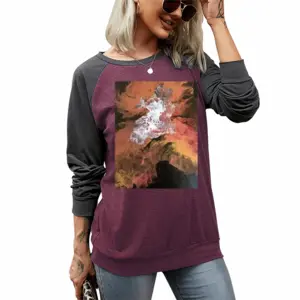 Women Blaze Two-tone Crew Neck T-Shirt