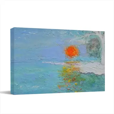 Icy Day Canvas Decorative Painting (Multi-Size, Transverse)