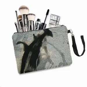 Spirit-Winged-Creature Sequin Makeup Bag