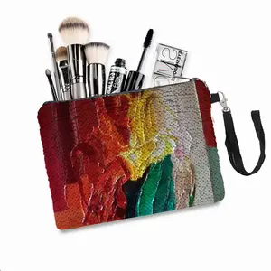 Lady In Her Sixties Sequin Makeup Bag