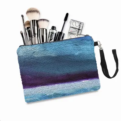 The Sea Sequin Makeup Bag