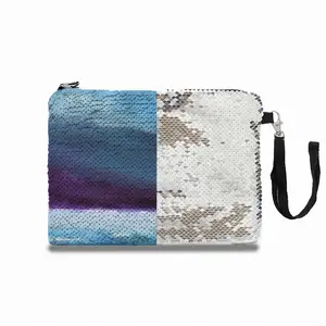 The Sea Sequin Makeup Bag