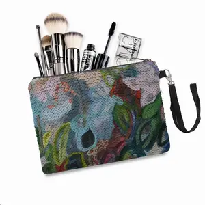 Garden Sequin Makeup Bag