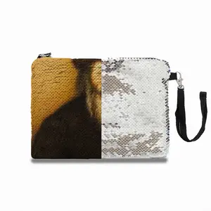 Rabbi Moses Sofer Sequin Makeup Bag