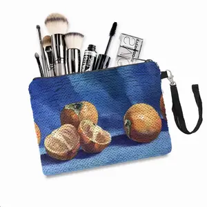 Persimmon Sequin Makeup Bag