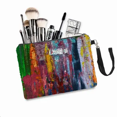 Your Dreams Come True Sequin Makeup Bag