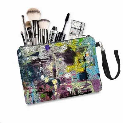 Another Planet Sequin Makeup Bag