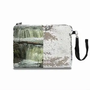 Minnihaha-Curling Waterfall Sequin Makeup Bag