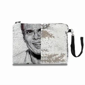 Harry Belafonte Sequin Makeup Bag