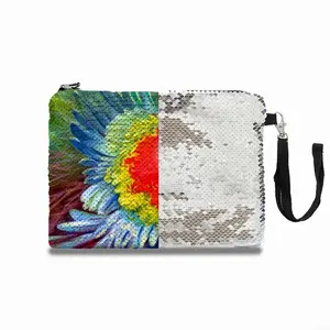 Return To Freedom Arabian Parrot Sequin Makeup Bag