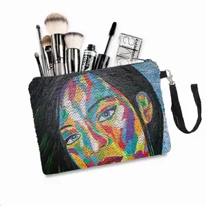 Riri Sequin Makeup Bag