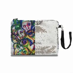 Populations Populate Sequin Makeup Bag