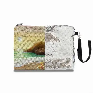 Evening In Paradise Sequin Makeup Bag