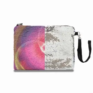 Connection Of Love Sequin Makeup Bag