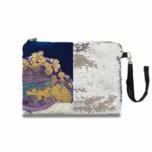 River Runs Through It Sequin Makeup Bag