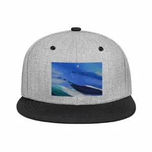 Into The Great Blue Flat Brim Hip Hop Hat