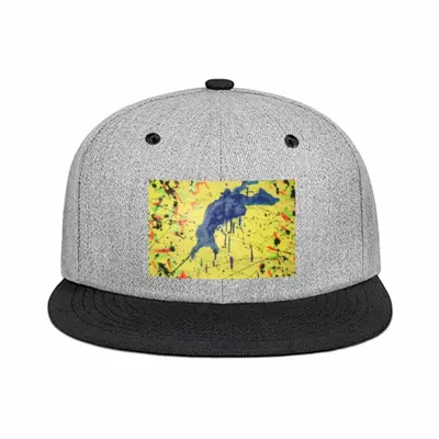 Joint Flat Brim Hip Hop Hat