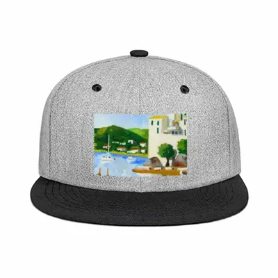 Cadaques (Spain) Flat Brim Hip Hop Hat