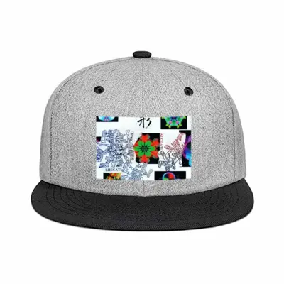 Ozen Flat Brim Hip Hop Hat