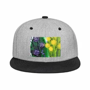 Blossoms Flat Brim Hip Hop Hat