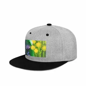 Blossoms Flat Brim Hip Hop Hat