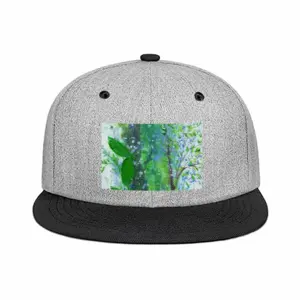 Twigs And Leaves Flat Brim Hip Hop Hat