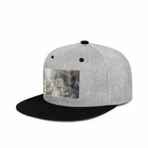 Snowy Day Flat Brim Hip Hop Hat