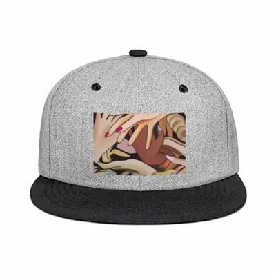 Hands On Flat Brim Hip Hop Hat