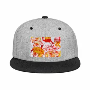 Omgorg Flat Brim Hip Hop Hat