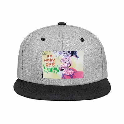 Ich Moby Dick Flat Brim Hip Hop Hat