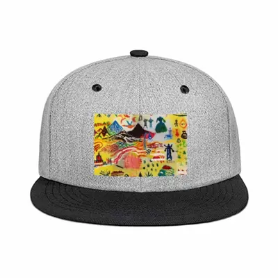 Maroc & Roll Flat Brim Hip Hop Hat