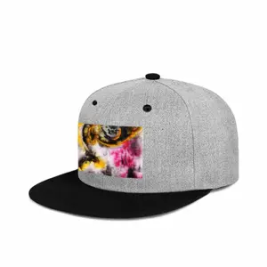 Ephemeral Face I Flat Brim Hip Hop Hat