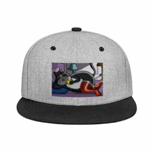 Hot Chocolate Holly Flat Brim Hip Hop Hat