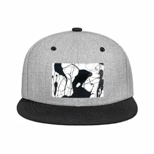 Rhea Royal Abstract Flat Brim Hip Hop Hat