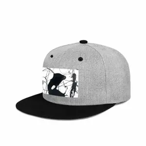 Rhea Royal Abstract Flat Brim Hip Hop Hat