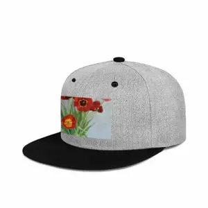 Tulips Flat Brim Hip Hop Hat