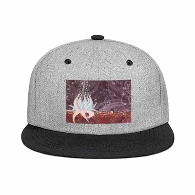 Lotus Flat Brim Hip Hop Hat