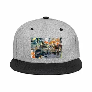 View Of The Sapphire Lake Flat Brim Hip Hop Hat