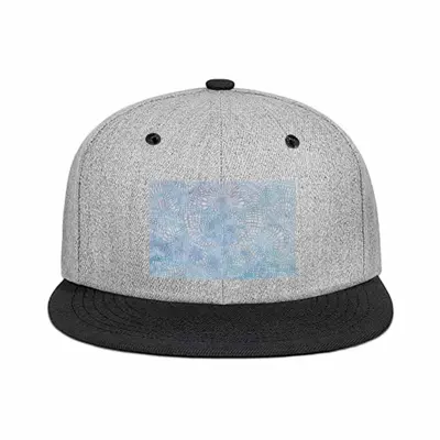 Reptile Skin Flat Brim Hip Hop Hat