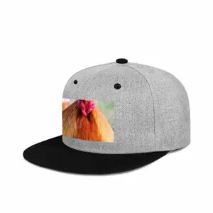 Rooster Stare Down Flat Brim Hip Hop Hat