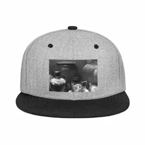 Still Life With Ceramics Flat Brim Hip Hop Hat