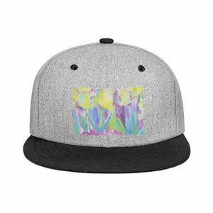 Tulips-2 Flat Brim Hip Hop Hat