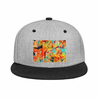 Playful Symbiosis Flat Brim Hip Hop Hat