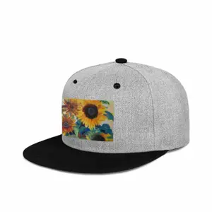 The Sunflowers Flat Brim Hip Hop Hat