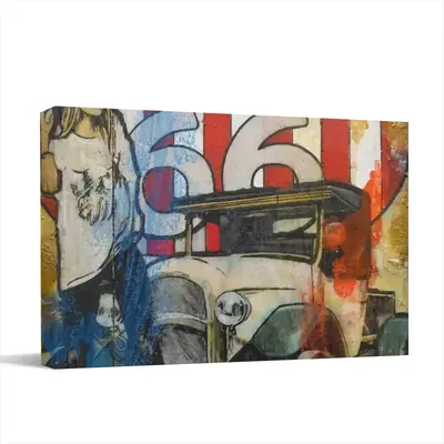 Route 66 Canvas Decorative Painting (Multi-Size, Transverse)