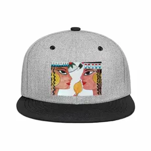 Captivating Beauty Flat Brim Hip Hop Hat