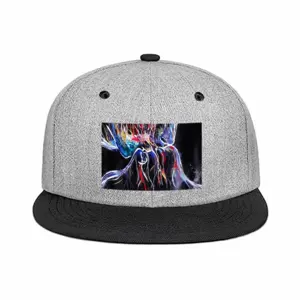 Volcanic Eruption Flat Brim Hip Hop Hat