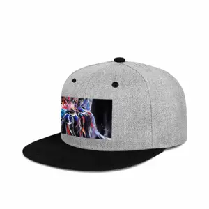 Volcanic Eruption Flat Brim Hip Hop Hat