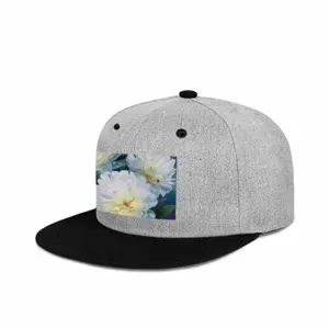 Magic Of Peonies Flat Brim Hip Hop Hat