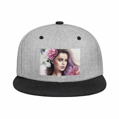 Spring Mood Flat Brim Hip Hop Hat